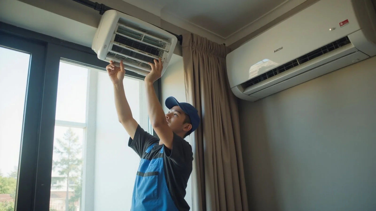 AirCond Master technician serving Kajang